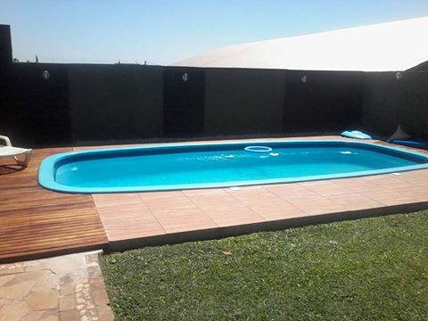 Instalação piscina 6x3, deck, pisos