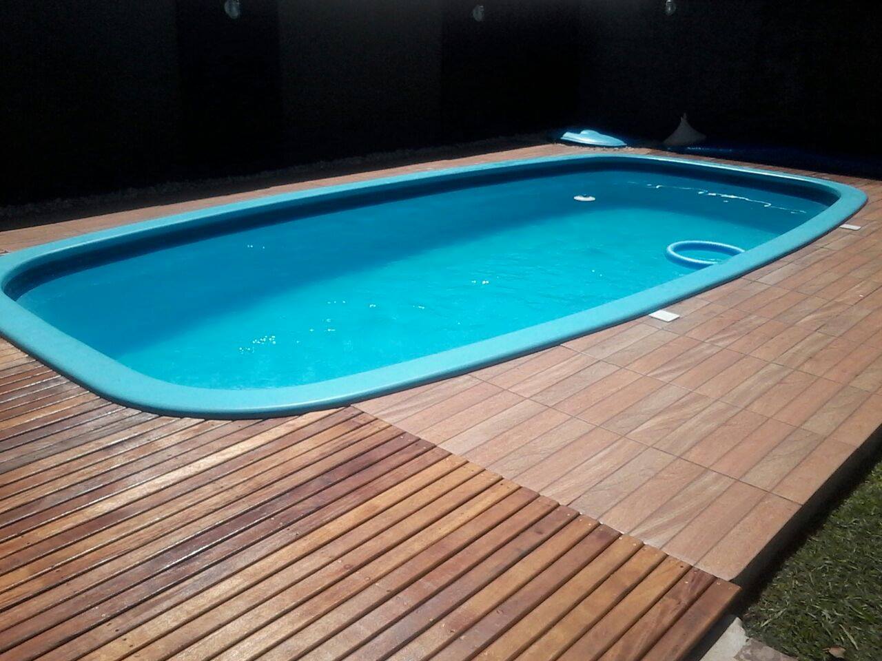 Instalação piscina 6x3, deck, pisos