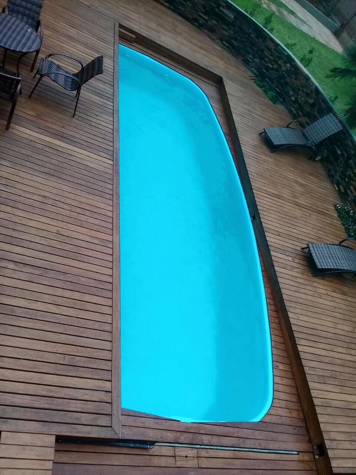Decks, deck móvel, pergolados, pedras