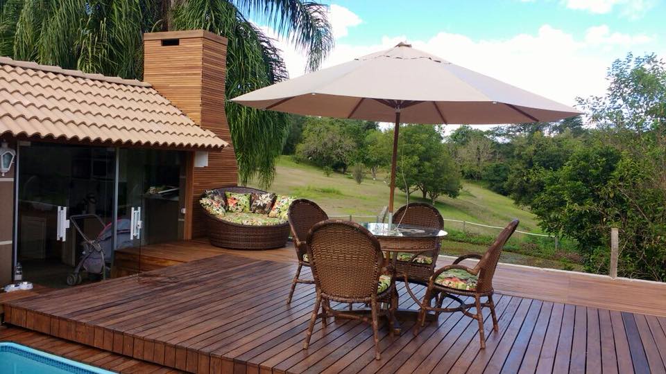 Instalação de deck móvel