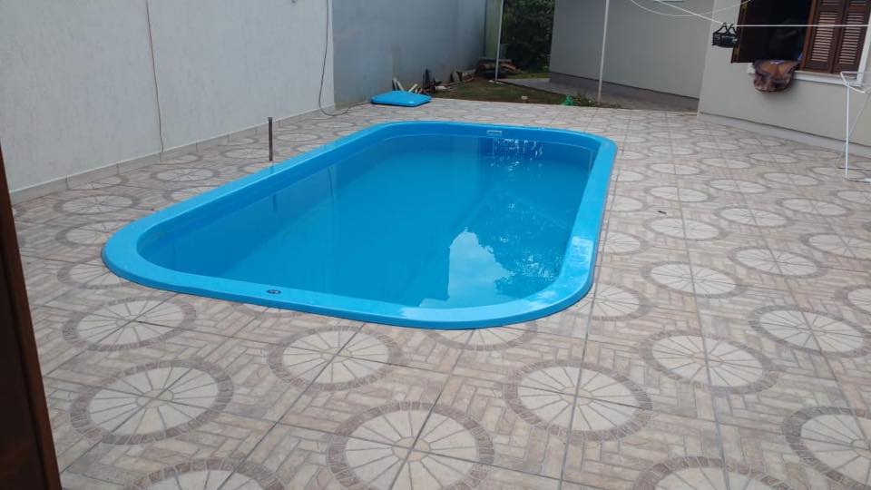 Instalação de piscina e aquecimento