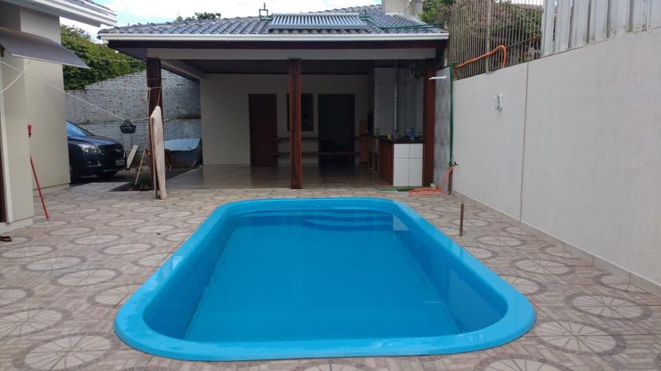 Instalação de piscina e aquecimento