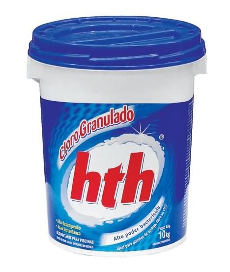 Cloro granulado 10kg hth